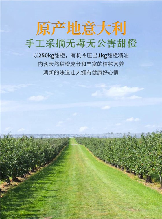 甜橙单方精油